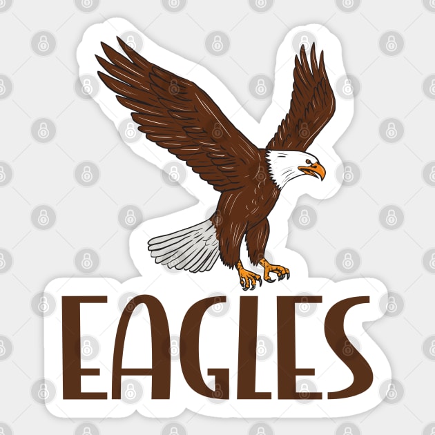 Eagles Sticker by Xtian Dela ✅